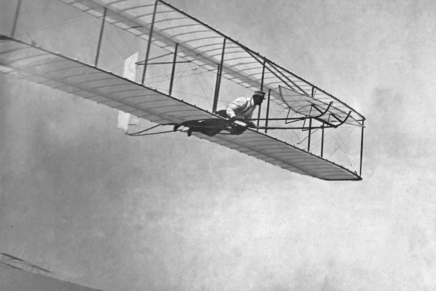 Libratore a Kitty Hawk